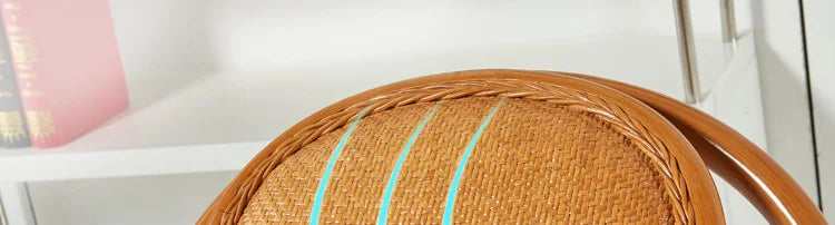 Rattan chair, rocking chair for the elderly, rocking chair for the lazy on the balcony, reclining chair, nap chair