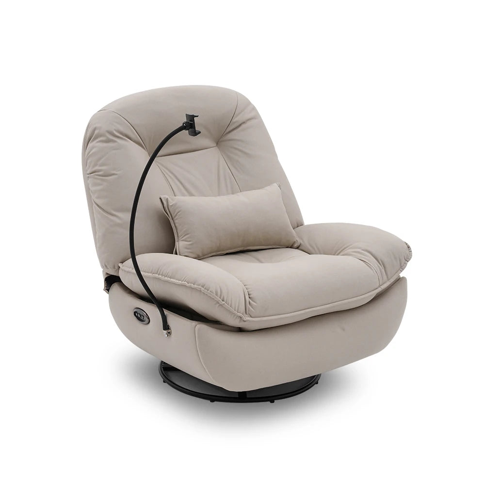 Luxury Lazy Style Relaxing Massage Sofa Chair 270 Rotating and Swinging Kneading Reclining Chair Sofa Chair with Massage