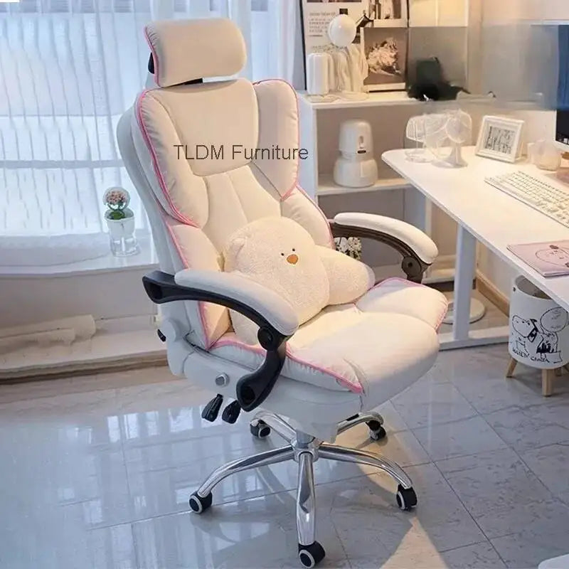 Gameing Mobile Ergonomic Chair Office Chair Recliner Study Computer Bedroom Accent Sillas Office De Oficina Office Furniture