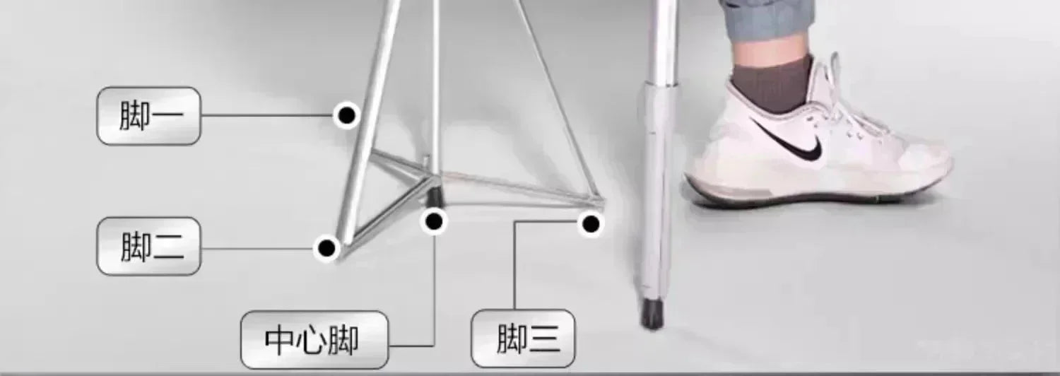 Multifunctional Walking Aid Stool/cane Chair Non-slip Folding Portable Lightweight Walking Aid Four-legged Cane For Sitting