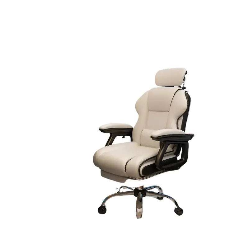 Gaming Chair Ergonomic Mesh Back Office Chair with Adjustable Height and Reclining Function 52x52x110-120cm