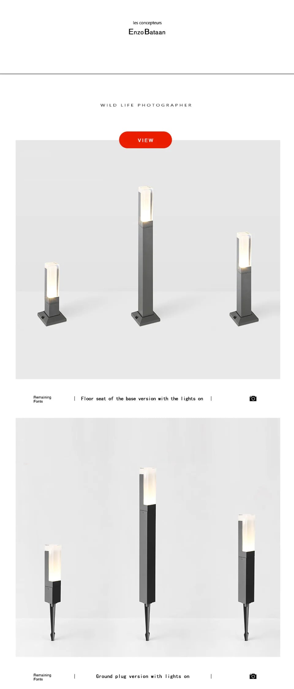 Outdoor Waterproof IP65 10W LED Lawn Lamp New Style Aluminum Pillar Garden Path Square Landscape Lawn Lights AC85-265Pillar Lamp