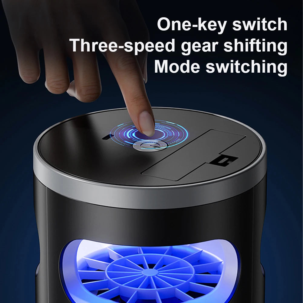 Electric Mosquito Zapper Rechargeable Electric  Zapper Light with LED Night Light Insect Trap for Home Patio Backyard Camping