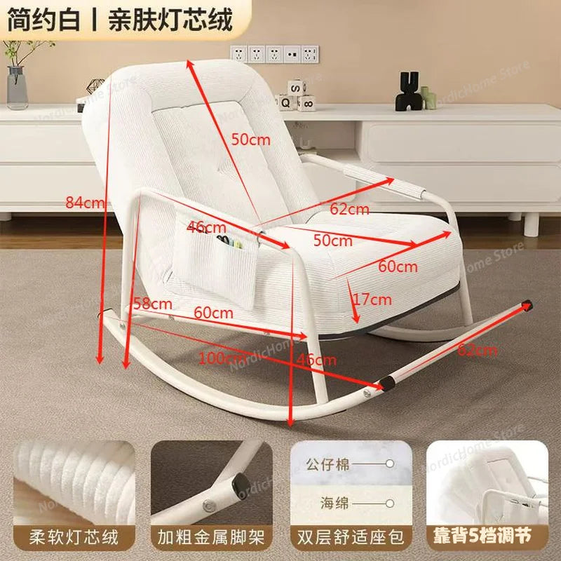 Modern Sofa Living Room Chairs Arm Nordic Designer Relax Living Room Chairs Recliner Balcony Home Furniture Terrace Furniture
