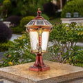 The lamp pole is waterproof IP65 LED solar courtyard