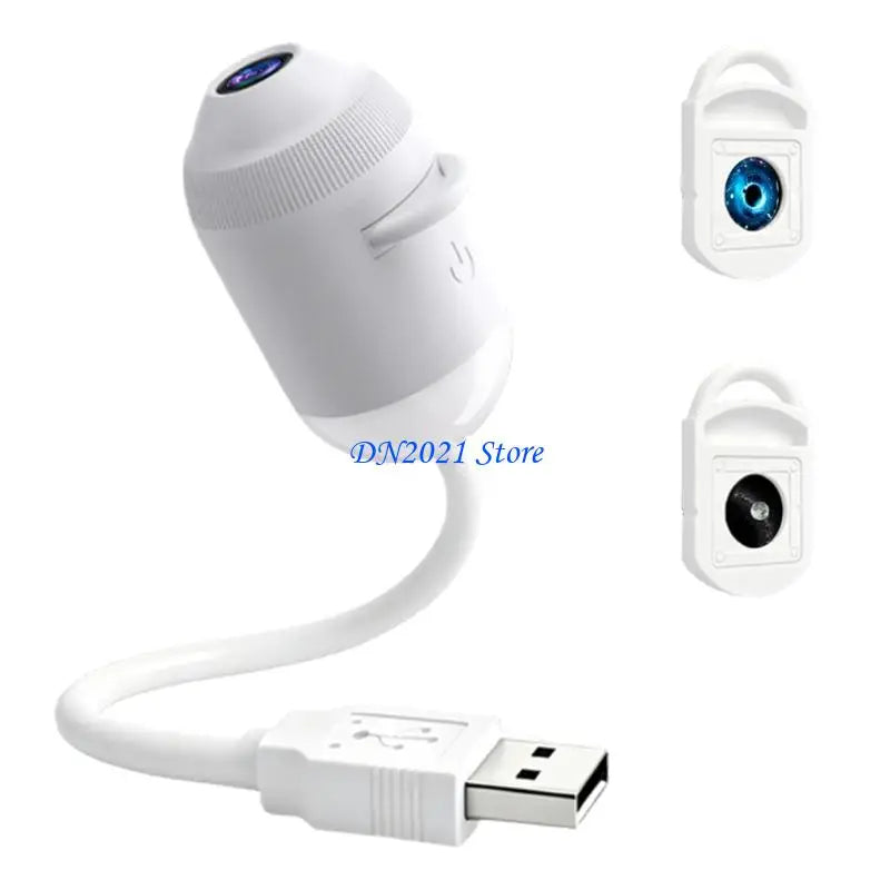 F3KE Portable USB Star Projector Light 360 Degree Rotating Head For Car Bedroom Camping Party Decoration