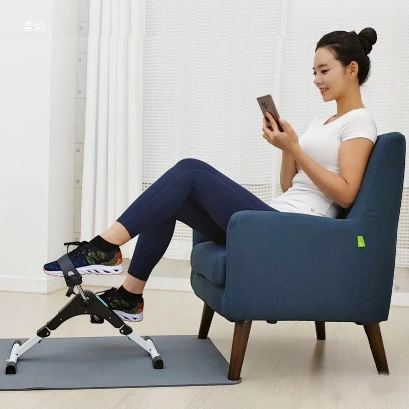 Home Gym Use Hand Foot Exercise Pedal Foldable Bicycle Indoor Leg Trainer Beauty Leg Machine Mini Exercise Bike
