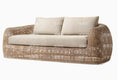 # Hot Garden Furniture Outdoor Sofa And Coffee Tables Set Outdoor Rattan Frame Garden Sofa Set