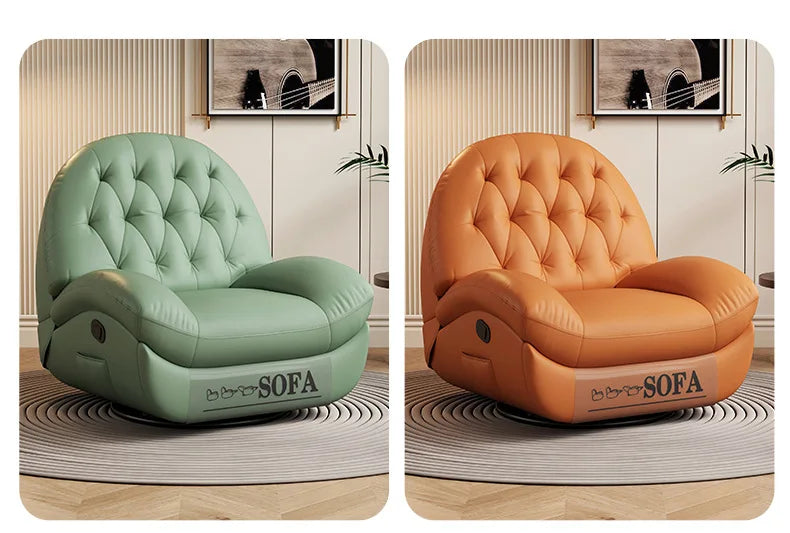 HYS multifunctional lazy leisure home single electric recliner rotating bedroom