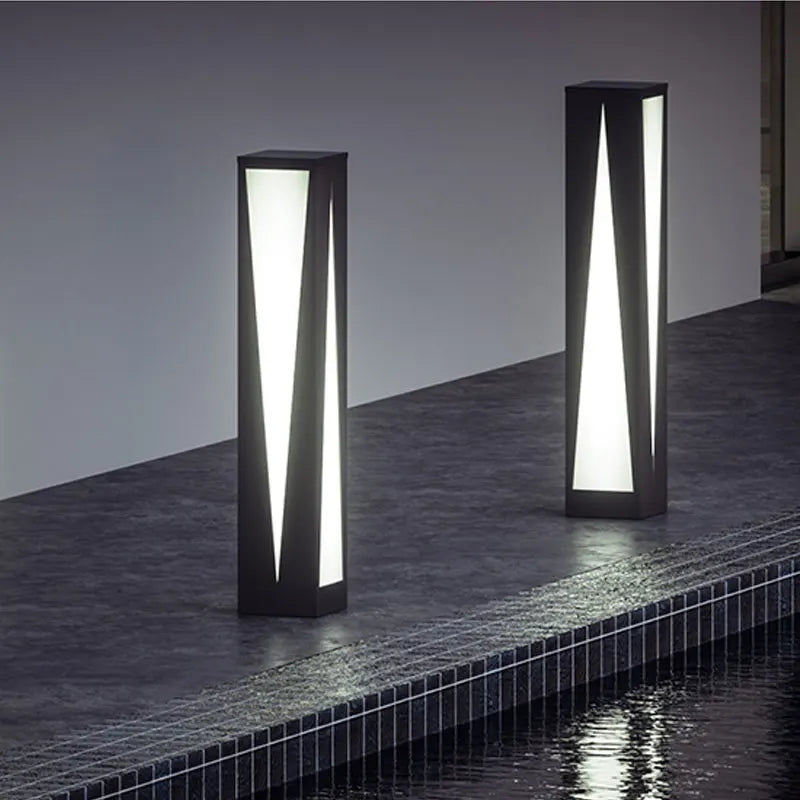 Outdoor Waterproof LED Landscape Light for Lawn Villa Community - Energy Efficient Courtyard Lighting with Electric Connection