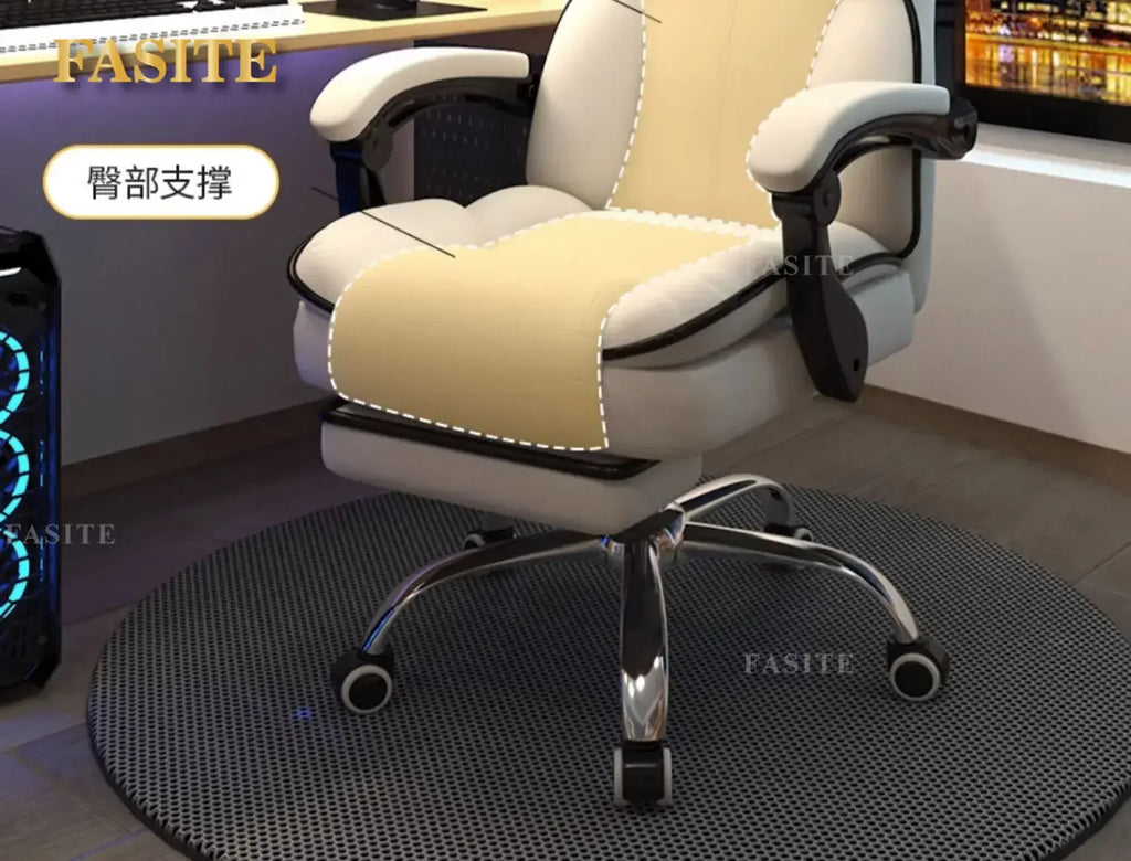 Comfortable Footrest Office Chair Gamer Bed Pc Room Game Relaxation Armchair Chaise Design Home Furniture Cadeira Swivel Meeting
