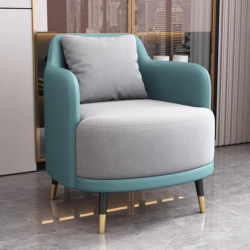 Business reception sofa, light luxury modern minimalist design, suitable for reception, sales office, office, balcony, leisure a