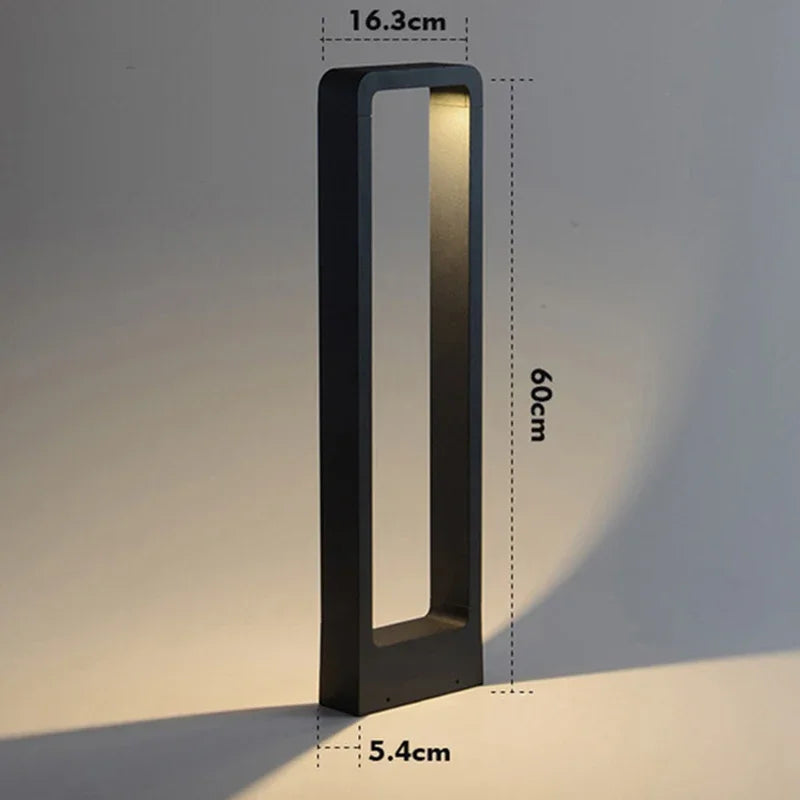 LED Outdoor Door Type Lawn Light Luxury Courtyard Light Waterproof Lawn Light Modern Landscape High Protection Column Light