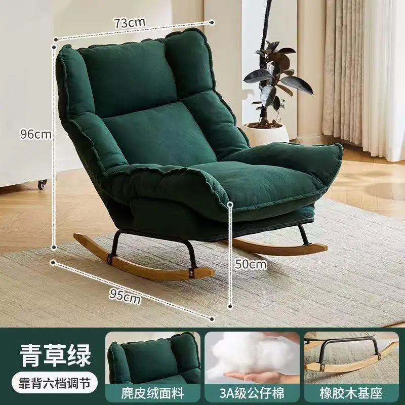 Single small apartment modern balcony leisure chair bedroom backrest
