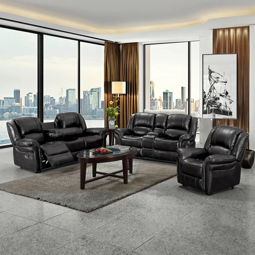 2 Seater Sofa Leather Reclining Chair Home Sectional Recliner Sofa Modular Couch Living Room Sofa Set Furniture Living Room Sale
