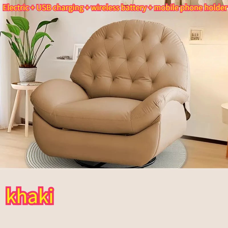 First-class Space Capsule Sofa Electric Multi-function Rocking Chair Home Lazy  Sofa Leisure Reclining Single Sofa Chair