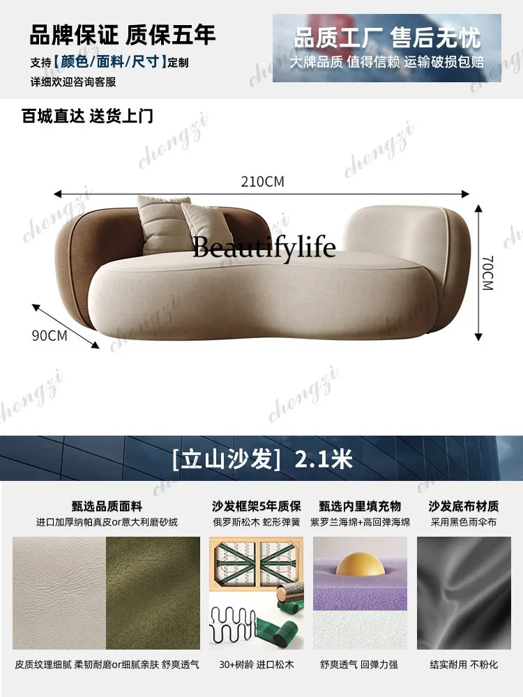 G153 Seating 2 Seater Design Sofa Modern Luxury Salon Minimalist Living Room Sofas Comfortable Office Lounge Living Room Furnitu