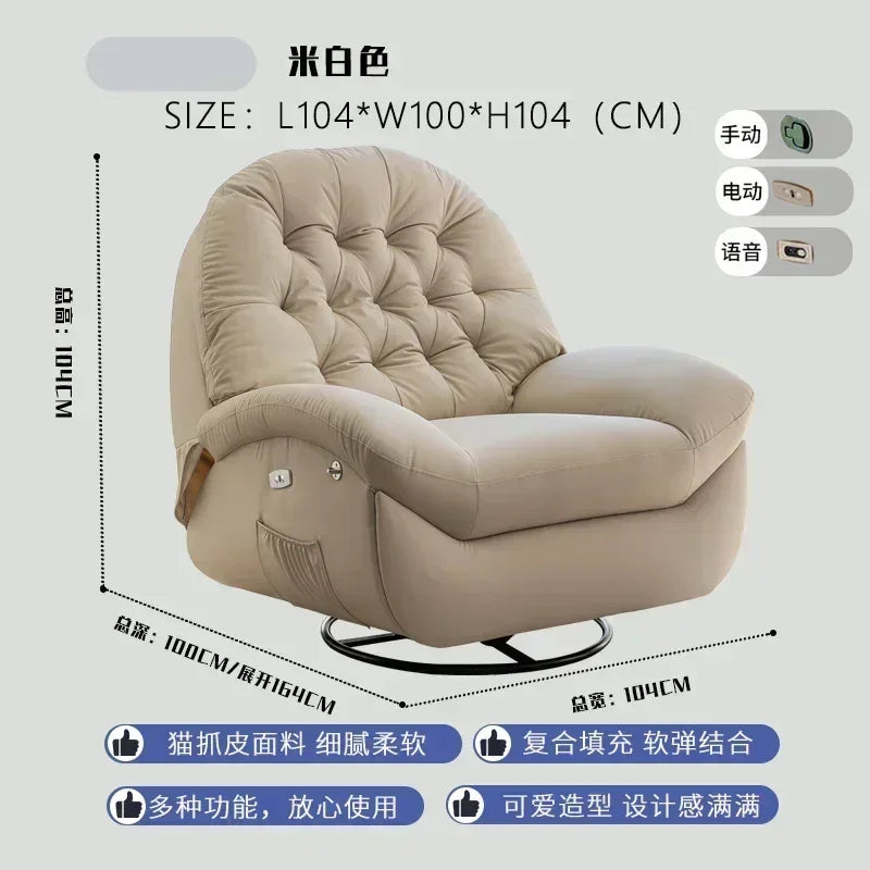 Foldable Floor Living Room Chairs Lounge Recliner Luxury Living Room Chairs Comfortable Relax Sillas De Comedor Home Furniture