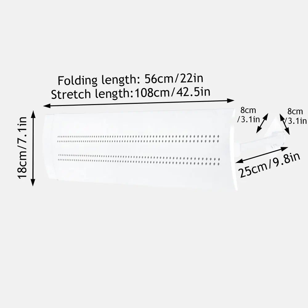 Scalable Air Conditioning Windshield Anti-Direct Blowing Universal Air Outlet Baffle Household Air Conditioner Wind Deflector