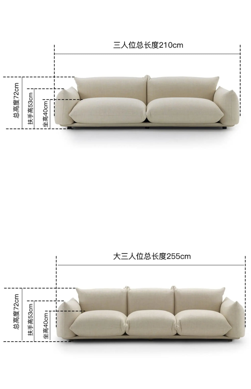 Modern Nordic Minimalist Sofa Designer 3 Seater Lounge Floor Sofa Love Seat House Muebles Para El Hogar Living Room Furniture