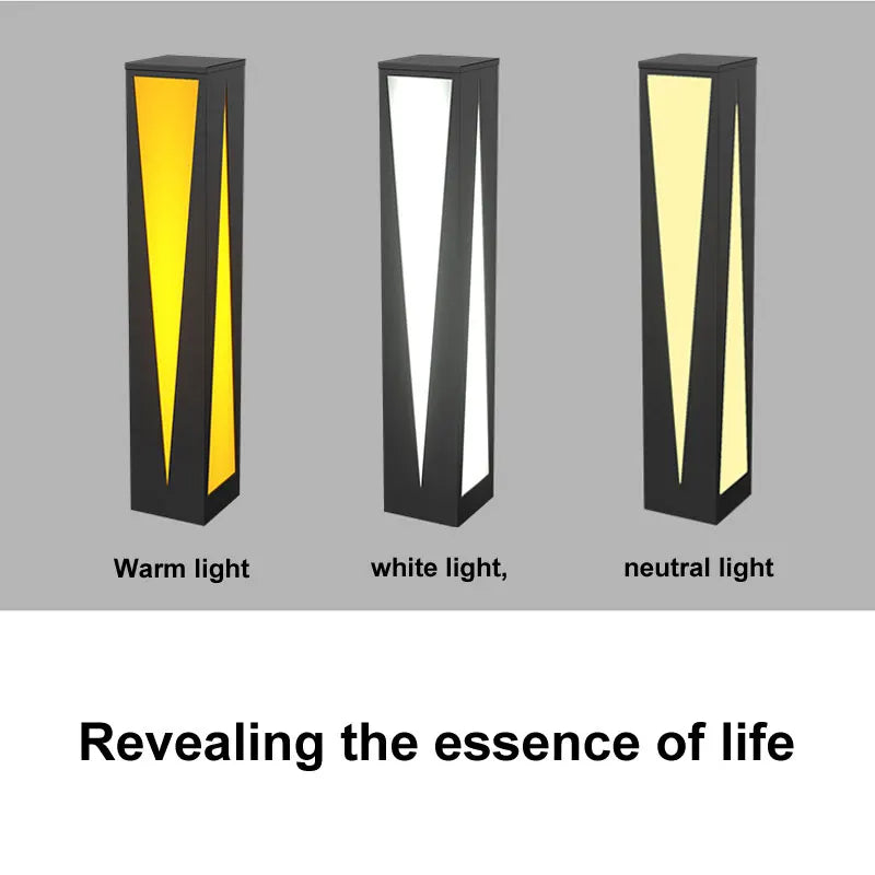 Outdoor Waterproof LED Landscape Light for Lawn Villa Community - Energy Efficient Courtyard Lighting with Electric Connection