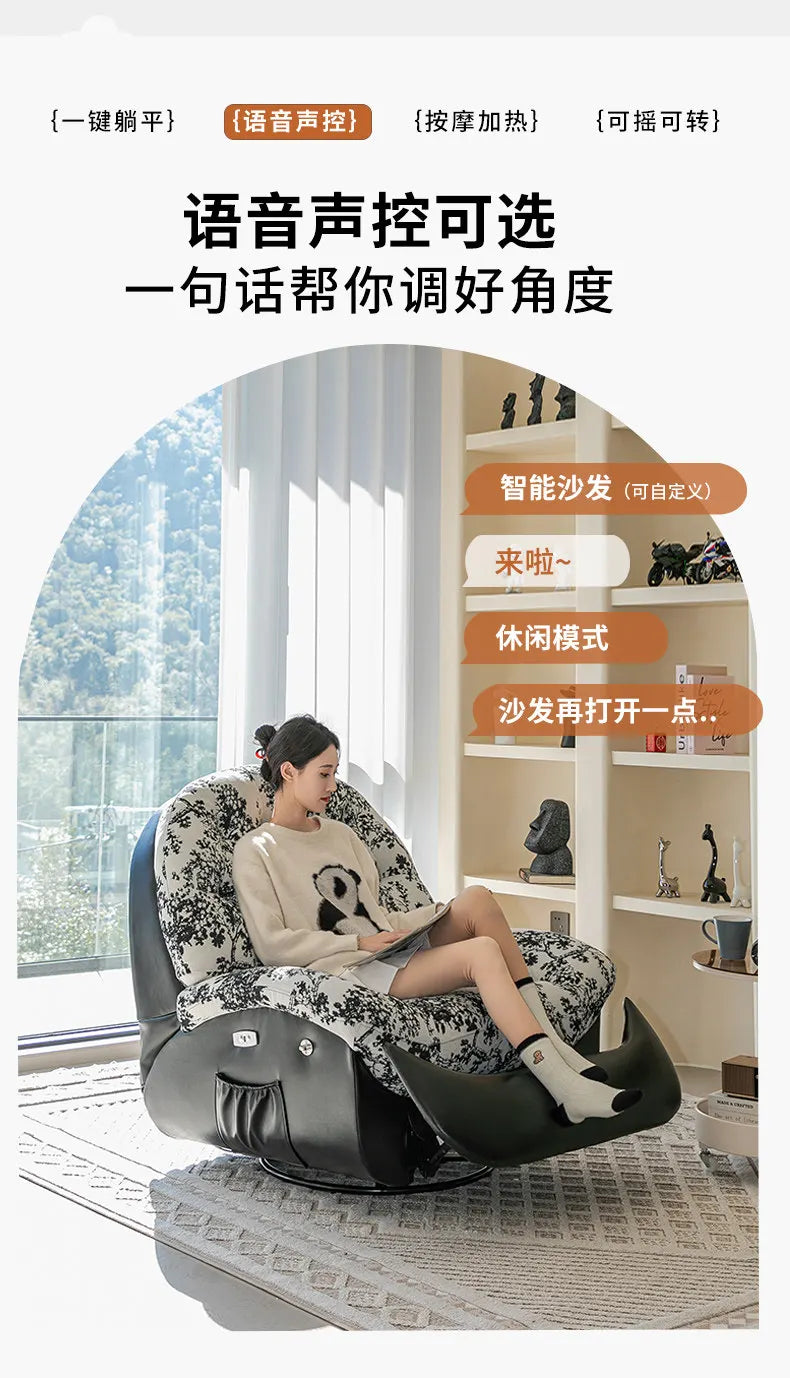 Terrasse Bedroom Living Room Chairs Lounge Relax Cozy Balcony Recliner Chair Accent Designer Mobili Per Il Soggiorno Furniture