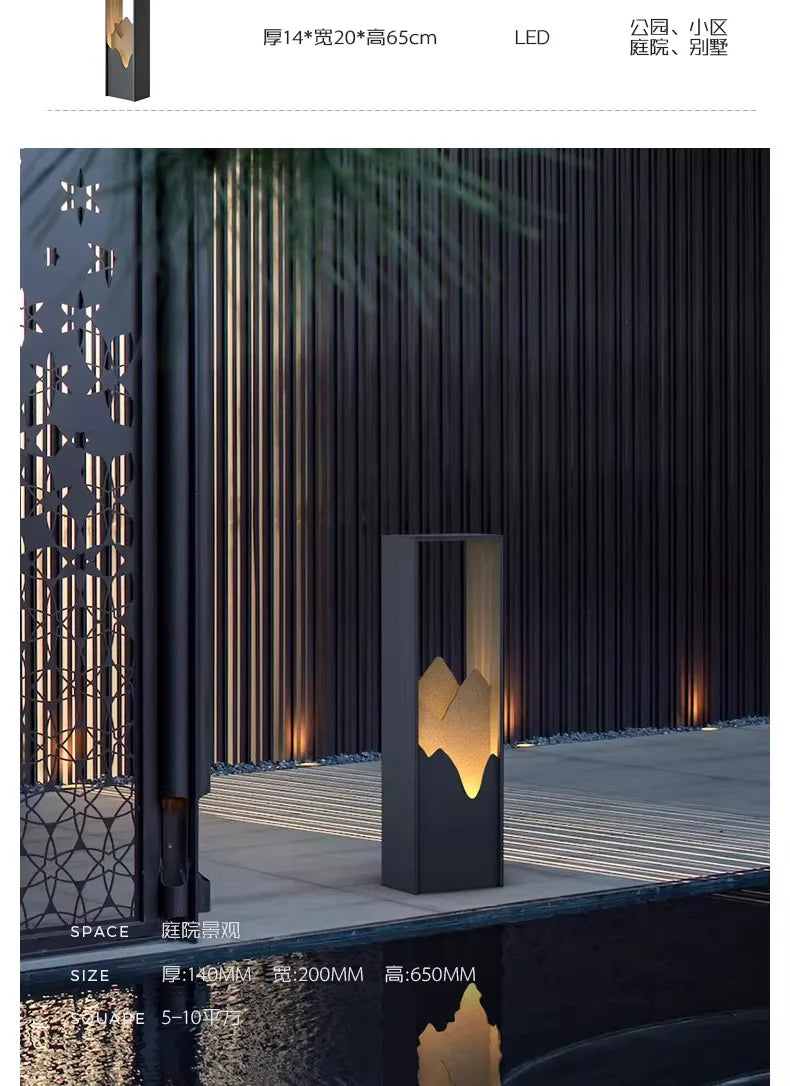 Lawn Light Landscape Outdoor Waterproof Led Grass Light Villa Decoration Community Garden Atmosphere Garden Light