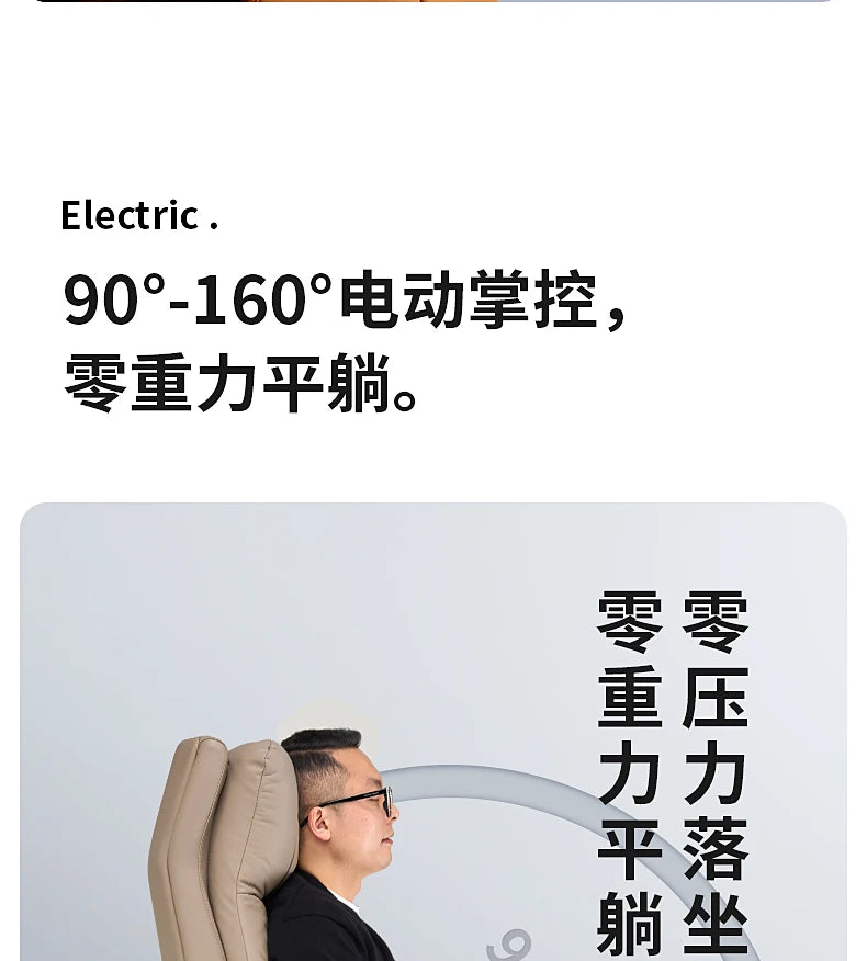 Luxurious Boss Office Chairs Armchair Relaxing Comfort Modern Office Chairs Recliner Sedentary Office Furniture Bureaustoel LLOC