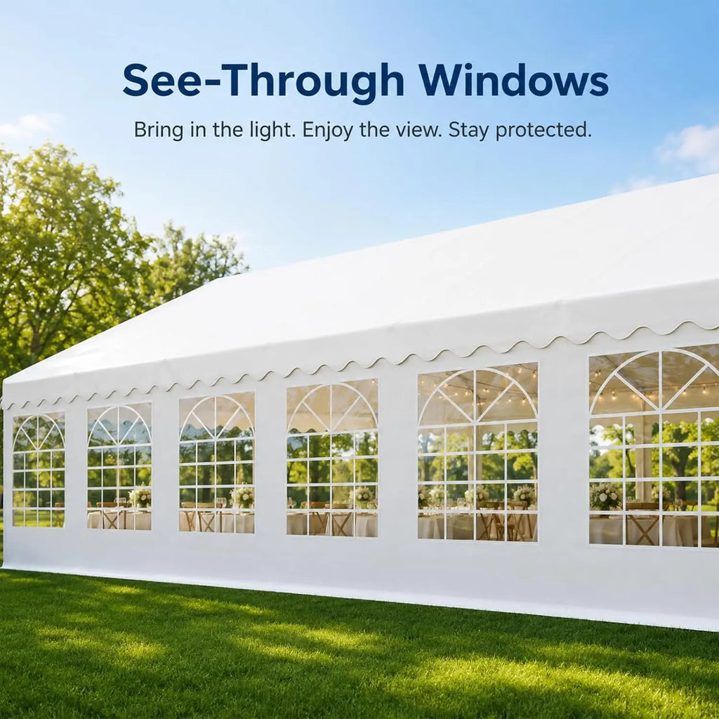 20x40 Party Tent Heavy-Duty,Tents for Parties Weddings Commercial, Customized