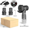 12V lithium battery mini angle grinder portable lithium battery cordless small angle grinder grinding cutting polishing mini