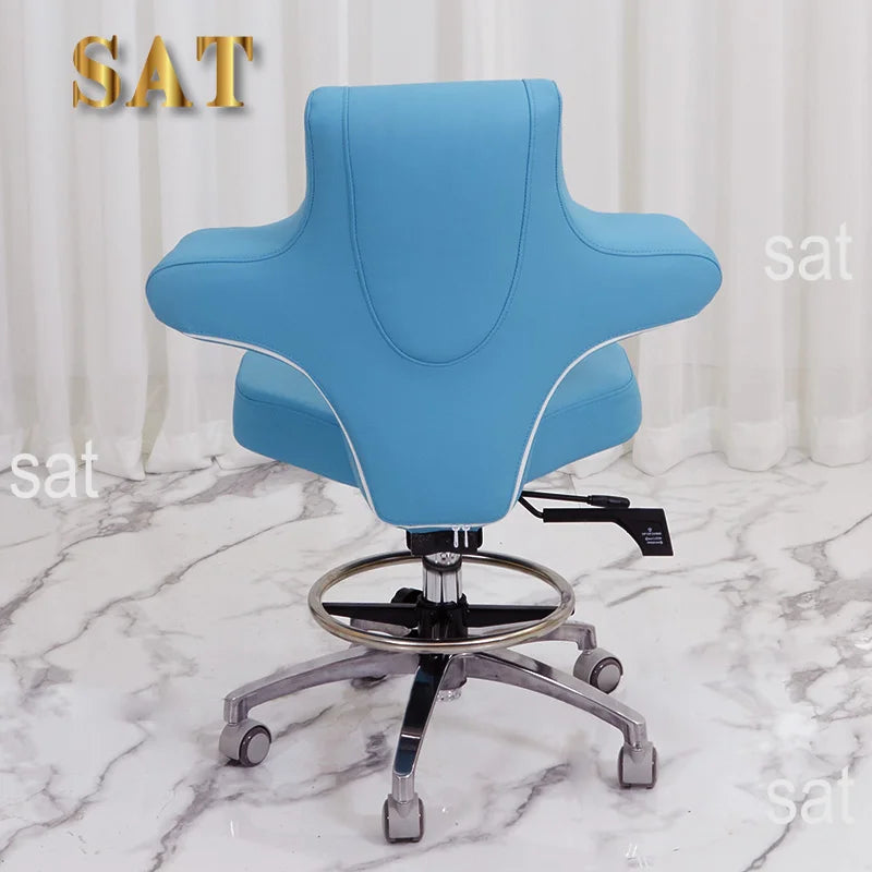* Hospital Modern Ultrasound Examination Dental Chair Multi-function Rotation Lifting PU Leather Medical Use