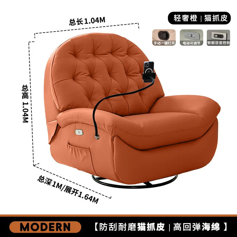 Terrasse Bedroom Living Room Chairs Lounge Relax Cozy Balcony Recliner Chair Accent Designer Mobili Per Il Soggiorno Furniture