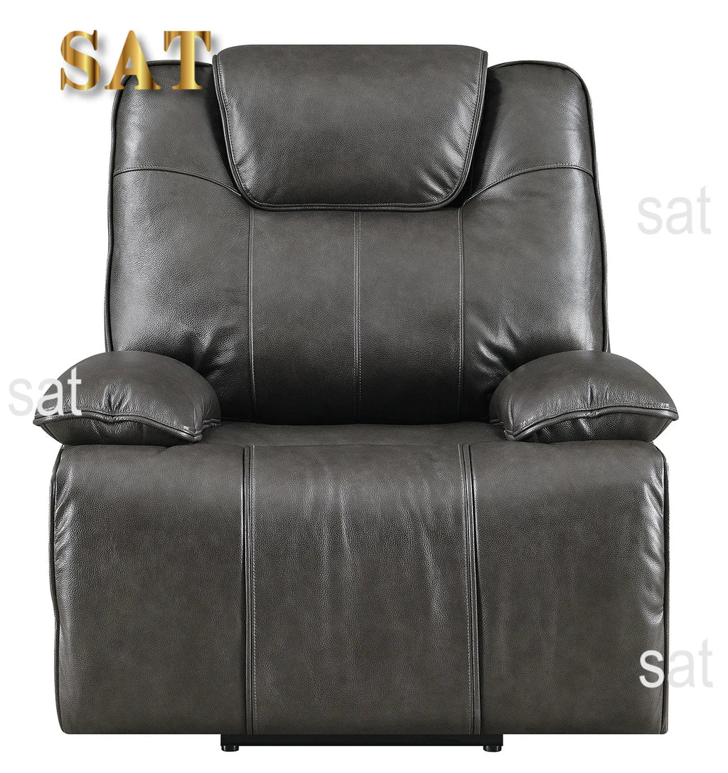 #Luxury comfort Living Room Home Furniture Sofa Set Genuine Leather Electric Power Recliner Sofa