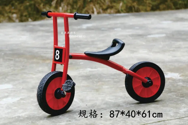Tricycles, children's two person bicycles, outdoor twin bicycles, three person bicycles, multiple person rotating carts