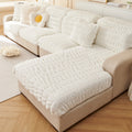 Couch Cushion Covers Individual Large Stretch Imitation Fur Sofa Cushion Covers, Couch Seat Covers Couch Slipcovers