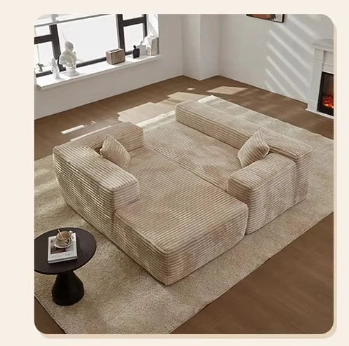 The best-selling convertible tufted L-shaped modular fabric sofa for the living room