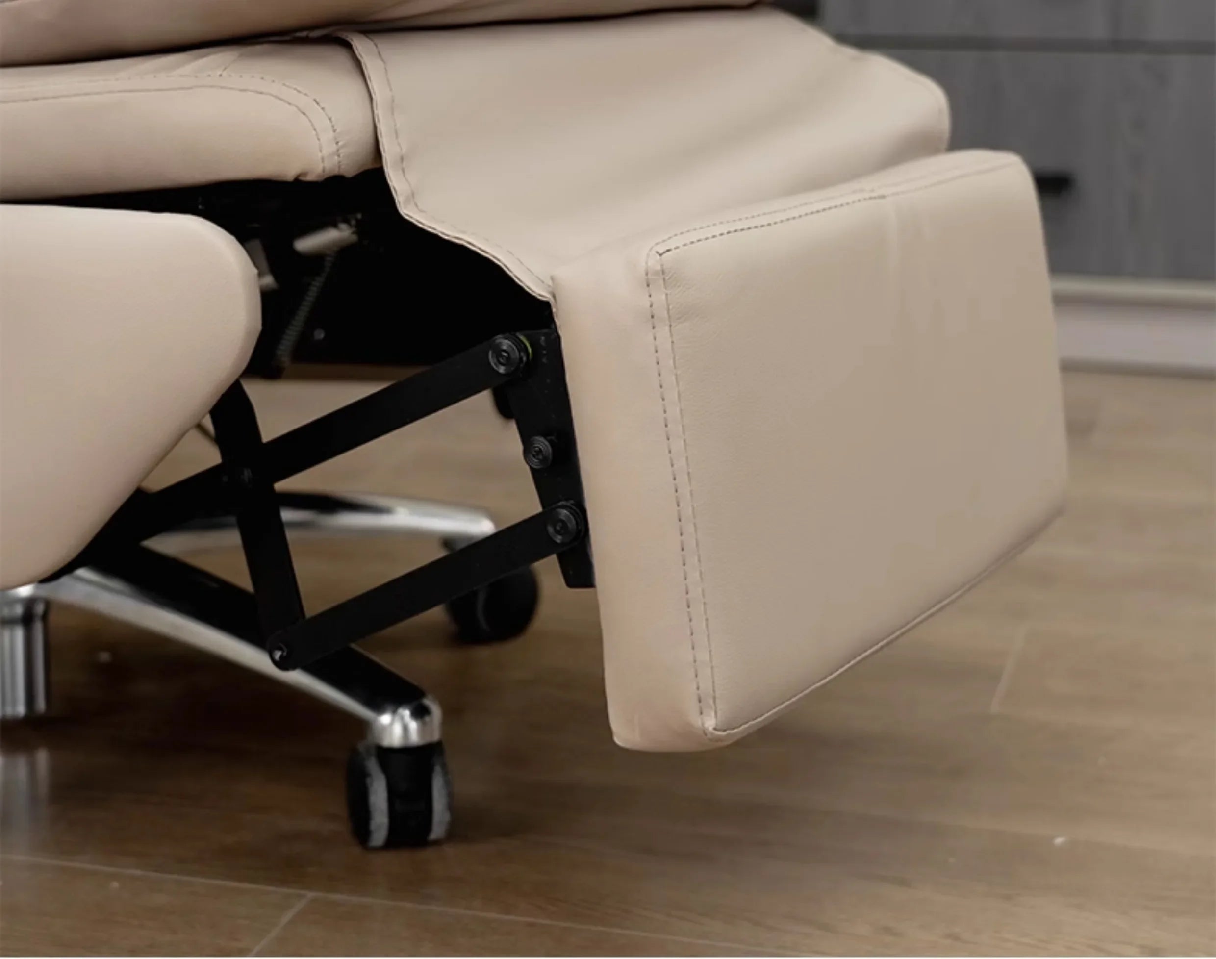CC  Wheels Massage Office Chair Nordic Leather Modern Comfortable Design Chairs Recliner Computer Silla De Escritorio