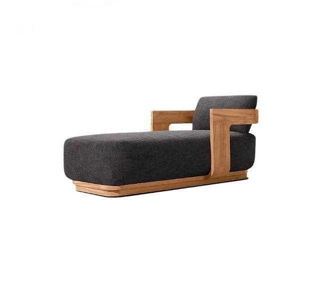Teak Wood Outdoor Furniture Combination Sofa Set Garden Courtyard Garden Hotel Apartment