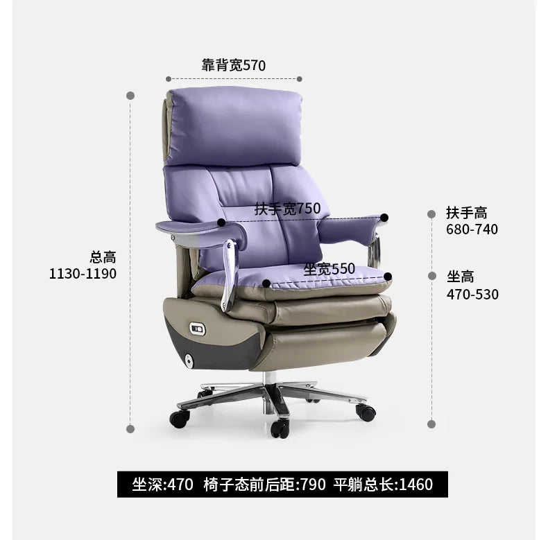 Wheels Chaise Room Ergonomic Computer Chairs for Living Computer Chair With Design Chaises Gaming Chair Offer Desk Footrest Game