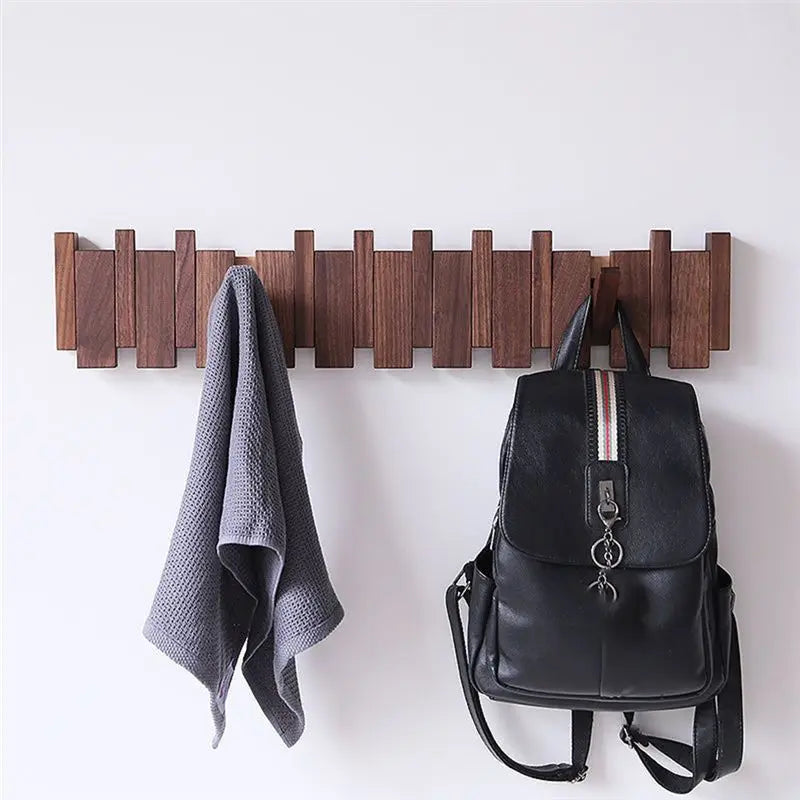 M-Modern-Wall-Mounted Coat Hanger Solid Wood Clothes Hook Door Hanger Coat Rack Home Decoration