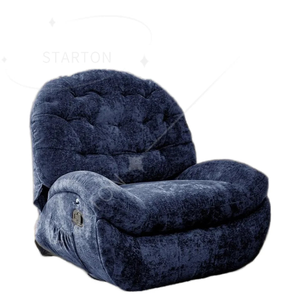 Electric Swing Eggshell Rocking Chair Single Sofa Adult Lying Lazy Living Room Rotating Rocker Reading Relaxing