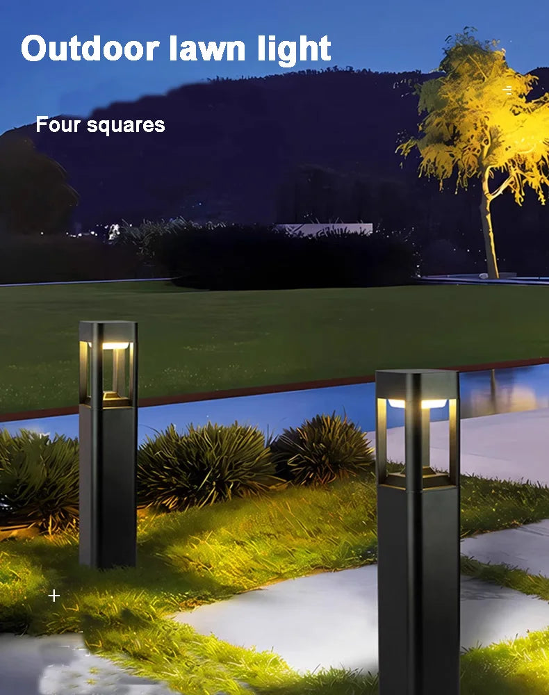 Outdoor Lawn Lights, Waterproof Villa Courtyards, Modern Outdoor Gardens, Household Lighting Led Lights