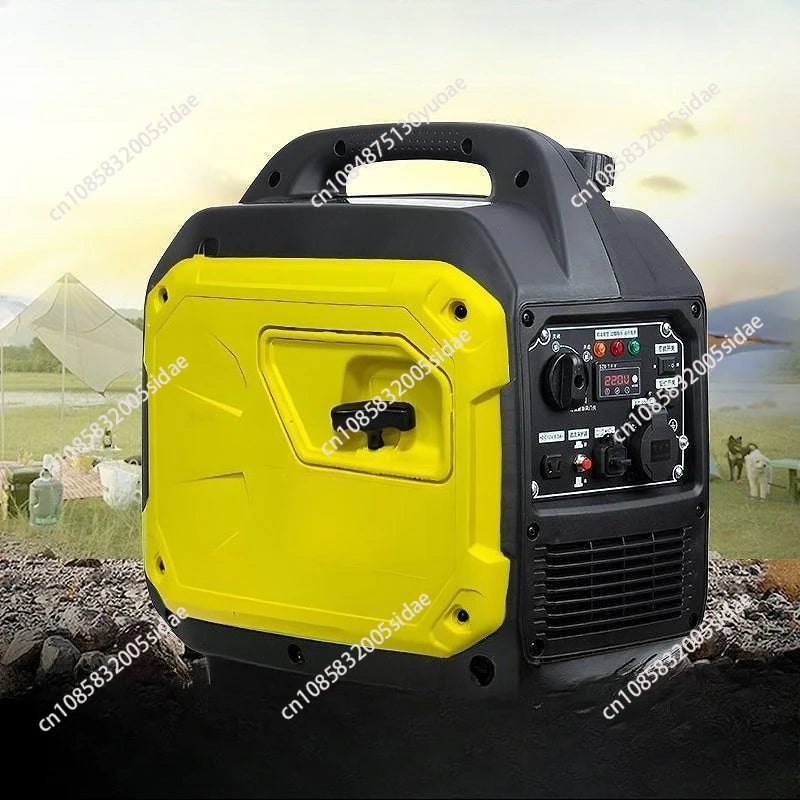 Small Generator 220v Household 3KW 2/4 Kilowatt Inverter RV Portable Outdoor