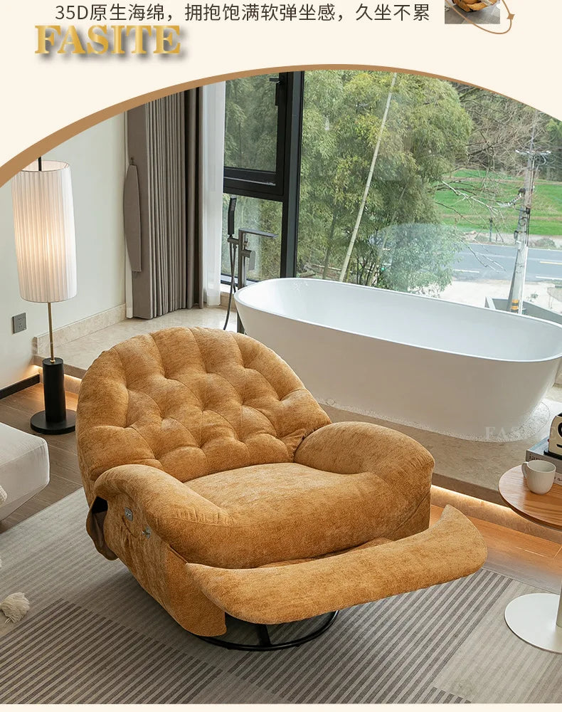 Multifunctional lazy sofa first-class space capsule living room sofa reclining chair