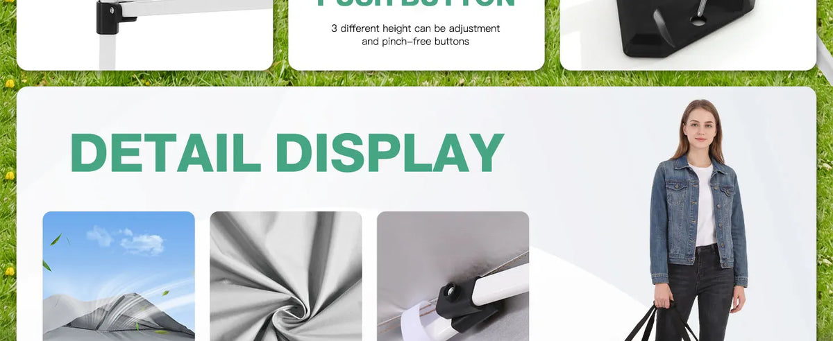 16x16 Pop Up Gazebo on Clearance Mosquito Netting Gray
