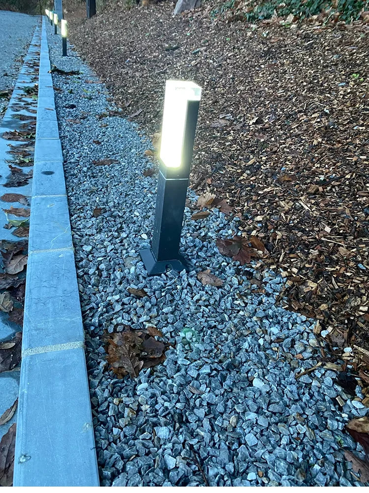 Outdoor LED Lawn Lamp 30CM 60CM 80CM 85~265V Waterproof IP65 Aluminum Acrylic Street light For Garden Courtyard Villa Lighting