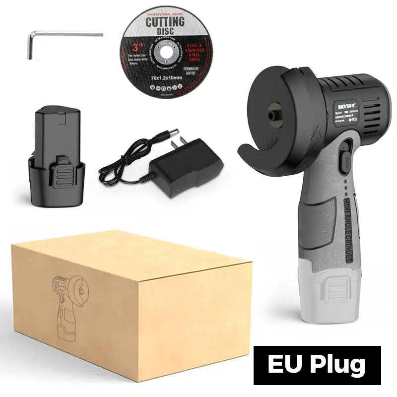 Polishing grinder brush motor 12V micro angle grinder with cutting disc 15000RPM cordless electric angle grinder 400W