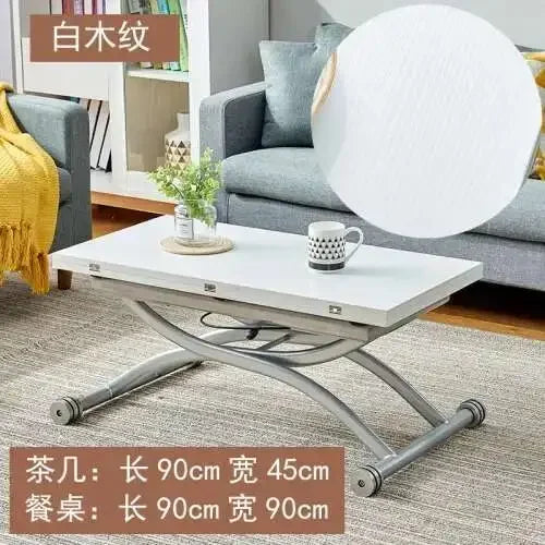 Small White Coffee Tables Nordic Design Rectangular Coffee Tables Bedroom Minimalist Mesas Table Basse Pour Salon Home Furniture