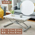 Small White Coffee Tables Nordic Design Rectangular Coffee Tables Bedroom Minimalist Mesas Table Basse Pour Salon Home Furniture