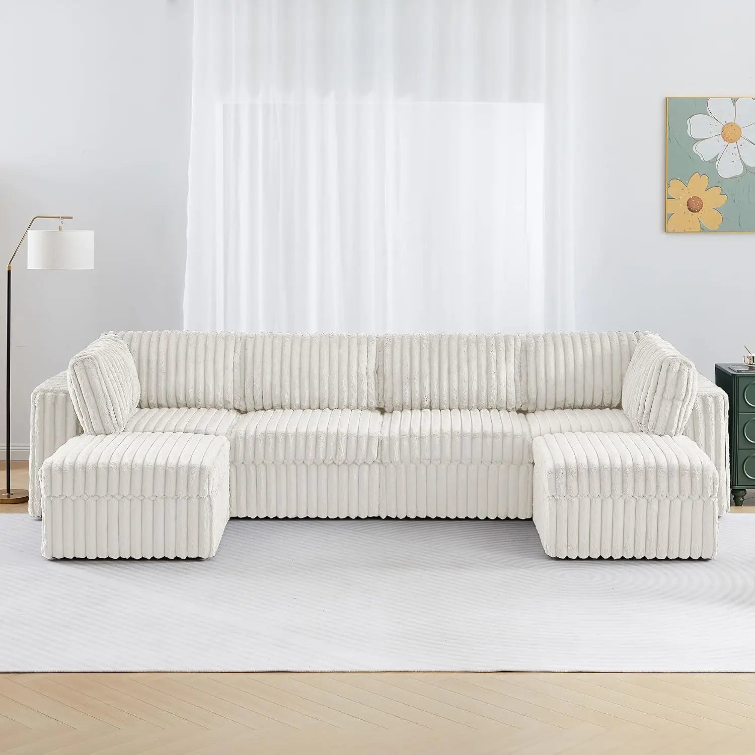 Modular Sectional Sofa Couches L-Shape Couch 3 Seat Modular Sofa Memory Foam Sectional Couches for Living Room,, Customized